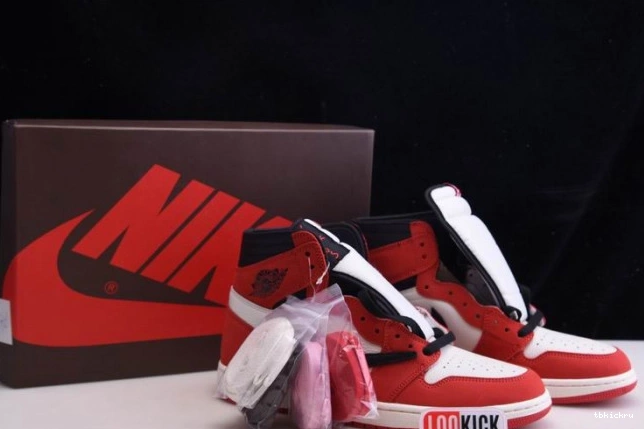 Reps TBK RETRO - AIR JORDAN HIGH 100(RED) X 1 SCOTT CD4487 TRAVIS OG 0701